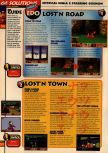 Scan of the walkthrough of Mystical Ninja 2 published in the magazine 64 Solutions 13, page 3
