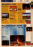 Scan of the walkthrough of Mystical Ninja 2 published in the magazine 64 Solutions 13, page 4