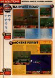 Scan of the walkthrough of Mystical Ninja 2 published in the magazine 64 Solutions 13, page 14