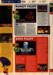 Scan of the walkthrough of Mystical Ninja 2 published in the magazine 64 Solutions 13, page 21