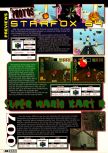 Scan of the preview of Lylat Wars published in the magazine Electronic Gaming Monthly 088, page 1
