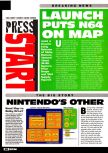 Scan of the article Nintendo's other disk drive... published in the magazine Electronic Gaming Monthly 089, page 1