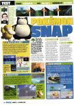 Scan du test de Pokemon Snap paru dans le magazine Consoles Max 14, page 1