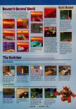 Scan of the walkthrough of Super Mario 64 published in the magazine GamePro 098, page 2