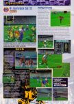 Scan of the preview of NFL Quarterback Club '99 published in the magazine GamePro 120, page 9