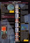 Scan of the walkthrough of Mission: Impossible published in the magazine GamePro 120, page 8