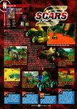 Scan of the review of S.C.A.R.S. published in the magazine GamePro 123, page 1
