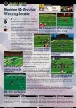 Scan of the review of Madden NFL 2001 published in the magazine GamePro 145, page 1
