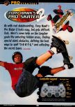 Scan of the walkthrough of Tony Hawk's Skateboarding published in the magazine GamePro 146, page 1