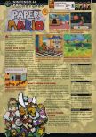 Scan of the review of Paper Mario published in the magazine GamePro 150, page 1