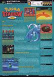 Scan of the review of Pokemon Stadium 2 published in the magazine GamePro 151, page 1