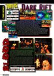 Scan of the preview of Dark Rift published in the magazine Electronic Gaming Monthly 091, page 1