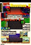 Scan of the preview of Robotron 64 published in the magazine Electronic Gaming Monthly 095, page 1