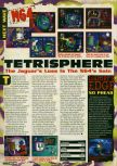 Scan of the preview of Tetrisphere published in the magazine Electronic Gaming Monthly 098, page 1