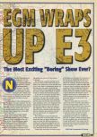 Scan of the article E3 1997 published in the magazine Electronic Gaming Monthly 098, page 2