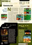 Scan of the preview of Quake published in the magazine Electronic Gaming Monthly 101, page 1