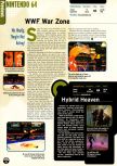 Scan of the preview of Hybrid Heaven published in the magazine Electronic Gaming Monthly 102, page 6