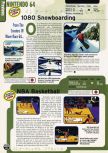 Scan de la preview de 1080 Snowboarding paru dans le magazine Electronic Gaming Monthly 103, page 1