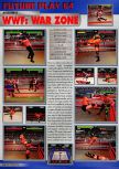 Scan of the preview of WWF War Zone published in the magazine Q64 2, page 1