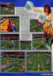 Scan of the preview of NFL Blitz published in the magazine Q64 2, page 20
