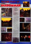 Scan of the preview of Shadow Man published in the magazine Q64 2, page 25
