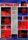 Scan of the preview of Gex 64: Enter the Gecko published in the magazine Q64 2, page 1