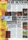 Scan of the preview of Star Wars: Episode I: Battle for Naboo published in the magazine Consoles Max 19, page 2
