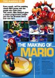 Scan of the article The Making of ... Super Mario 64 published in the magazine NGC Magazine 61, page 1