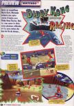 Scan de la preview de Diddy Kong Racing paru dans le magazine Le Magazine Officiel Nintendo 01, page 2