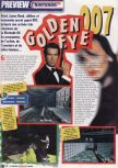 Scan of the preview of Goldeneye 007 published in the magazine Le Magazine Officiel Nintendo 01, page 3