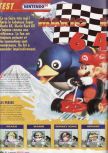 Scan du test de Mario Kart 64 paru dans le magazine Le Magazine Officiel Nintendo 01, page 1