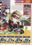 Scan du test de Mario Kart 64 paru dans le magazine Le Magazine Officiel Nintendo 01, page 2