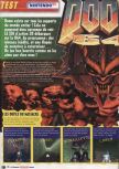 Scan of the review of Doom 64 published in the magazine Le Magazine Officiel Nintendo 01, page 1
