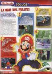 Scan of the walkthrough of Super Mario 64 published in the magazine Le Magazine Officiel Nintendo 01, page 5