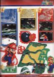 Scan of the walkthrough of Super Mario 64 published in the magazine Le Magazine Officiel Nintendo 01, page 12