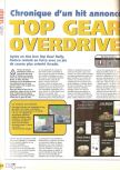 Scan of the review of Top Gear OverDrive published in the magazine X64 14, page 1