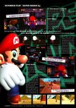 Scan of the review of Super Mario 64 published in the magazine Maximum 07, page 6