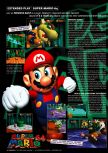 Scan du test de Super Mario 64 paru dans le magazine Maximum 07, page 8