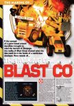 Scan de l'article Making Of... Blast Corps paru dans le magazine NGC Magazine 65, page 1