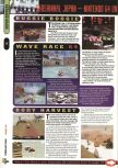 Scan of the preview of Wave Race 64 published in the magazine Super Play 40, page 1