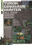 Scan of the preview of Turok: Dinosaur Hunter published in the magazine Super Play 45, page 1