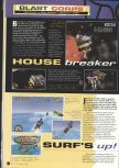 Scan of the preview of Wave Race 64 published in the magazine Super Play 46, page 1