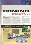 Scan de la preview de Kirby's Air Ride paru dans le magazine Super Play 46, page 1