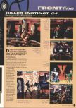 Scan de la preview de Killer Instinct Gold paru dans le magazine Super Play 46, page 6