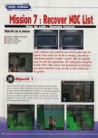 Scan of the walkthrough of Mission: Impossible published in the magazine SOS 64 1, page 24