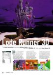 Scan of the preview of Lode Runner 3D published in the magazine Total Control 07, page 2
