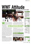 Scan of the review of WWF Attitude published in the magazine Total Control 11, page 1
