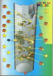 Scan de la soluce de Super Mario 64 paru dans le magazine 64 Player 1, page 50