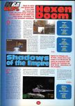 Scan of the preview of Hexen published in the magazine 64 Player 1, page 1
