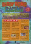 Scan of the walkthrough of Diddy Kong Racing published in the magazine 64 Player 3, page 1